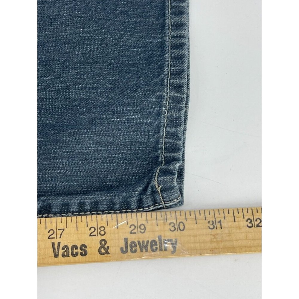 Levi's 501 Button Fly Men's Red Tab 5 Pocket Denim Jeans Straight Leg Size 40X30 - Picture 9 of 10